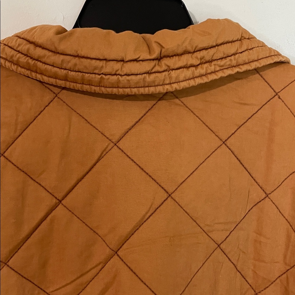 Coco & Shay Quilted Desert Orange Jacket L - Picture 10 of 10
